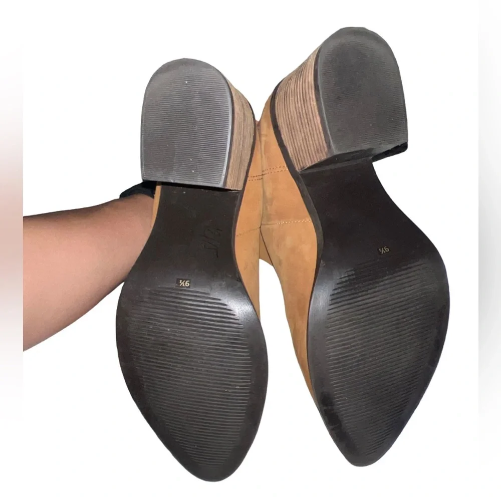 Steve Madden leather tan‎ pawel western oiled booties